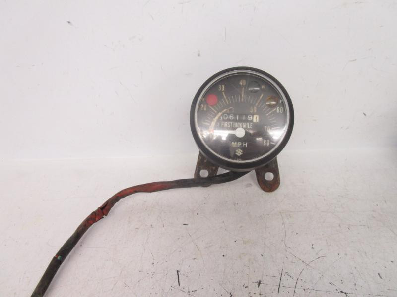 1972 72 Suzuki TS 90 Speedometer Speedo 6119 Miles - cyclesrus.net
